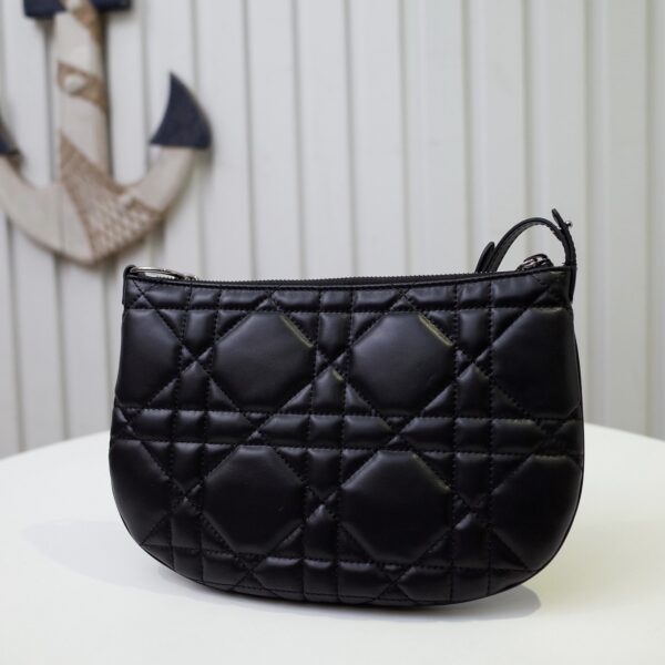 Dior Caro Tulip Handbag - Black 67857 - Image 5