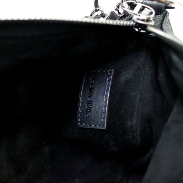 Dior Caro Tulip Handbag - Black 67857 - Image 3