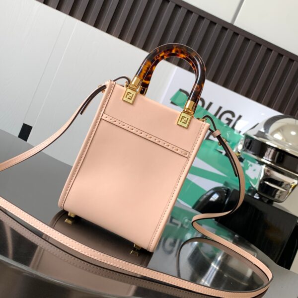 Fendi Mini Sunshine Bag - Pink 46392 - Image 4