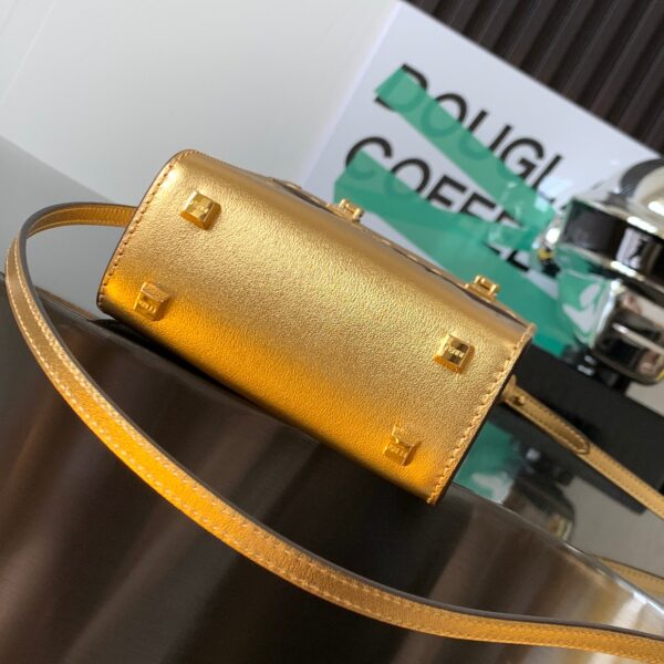 Fendi Mini Sunshine Bag - Gold 51737 - Image 3