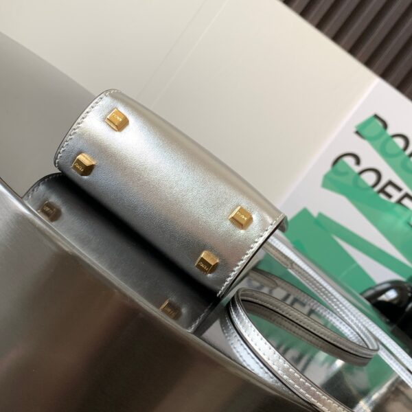 Fendi Mini Sunshine Bag - Silver 56139 - Image 3