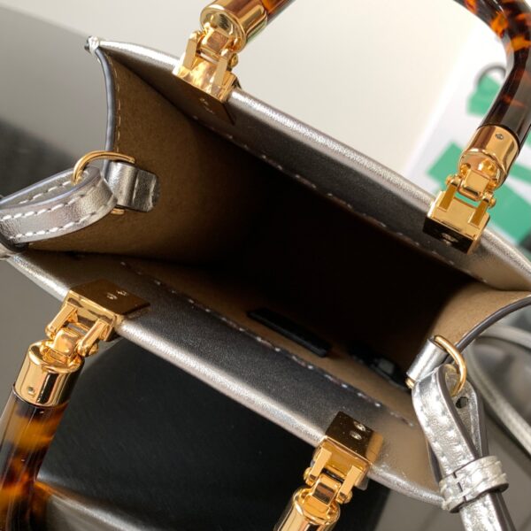 Fendi Mini Sunshine Bag - Silver 56139 - Image 2