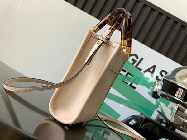 Fendi Mini Sunshine Bag - Off White 33497 - Image 5