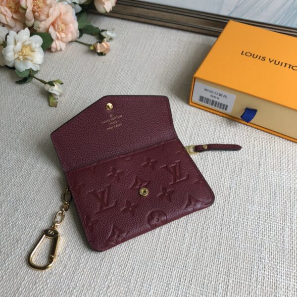 Louis Vuitton Key Pouch Monogram Empreinte Marine Rouge - Purple 33618 - Image 3