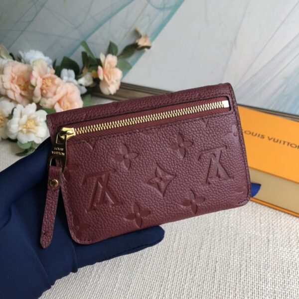 Louis Vuitton Key Pouch Monogram Empreinte Marine Rouge - Purple 33618 - Image 5
