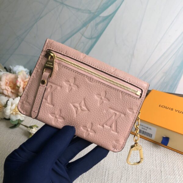 Louis Vuitton Key Pouch Monogram Empreinte Marine Rouge - Pink 28255 - Image 5