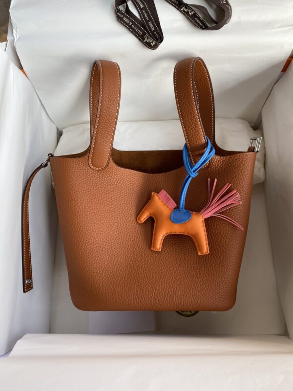 Hermes Vegetable Basket Picotin - Brown 13027 - Image 5