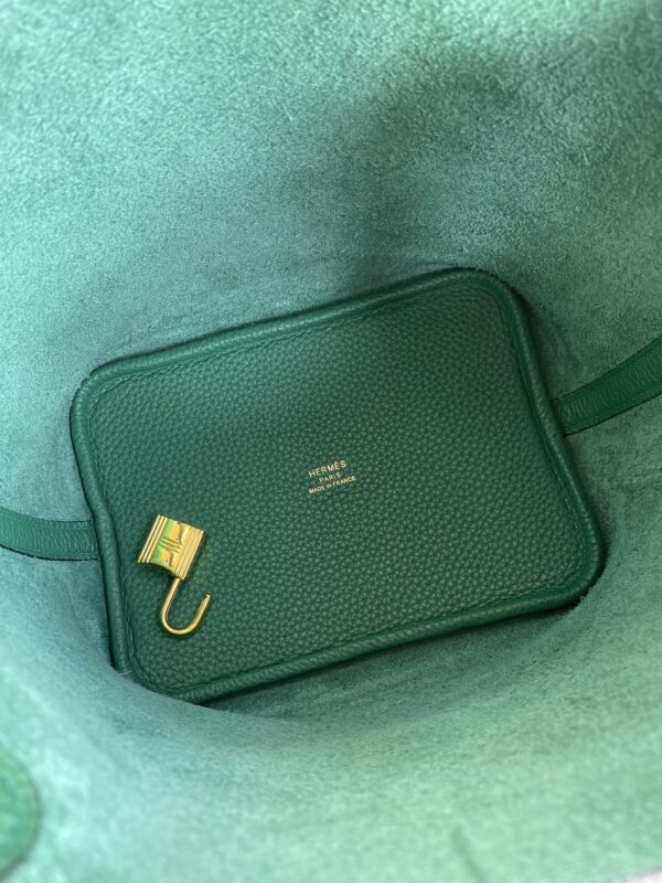 Hermes Vegetable Basket Picotin - Green 59265 - Image 2