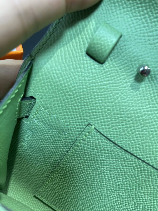 Hermes Kelly Crossbody Bag - Avocado Green 49415 - Image 2