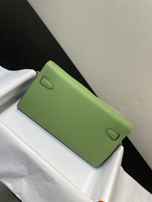 Hermes Kelly Crossbody Bag - Avocado Green 49415 - Image 5