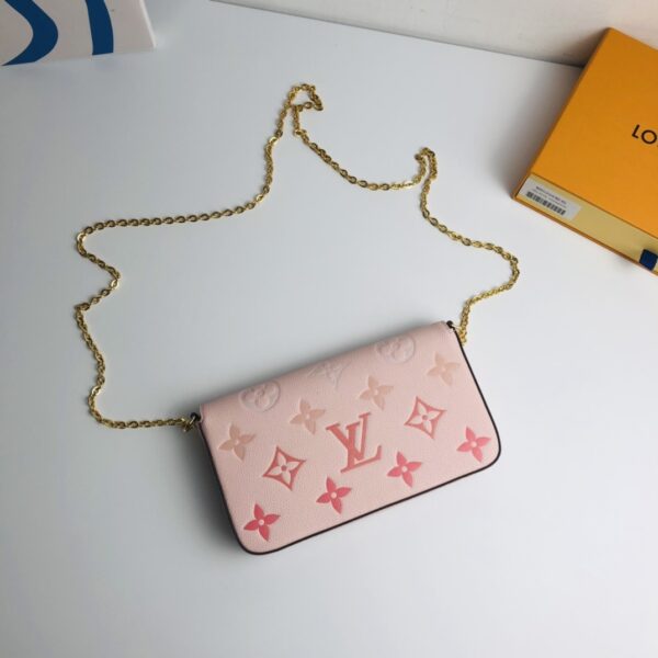 Louis Vuitton Félicie Pochette Chain Bag - Pink 59331 - Image 5