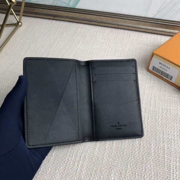 Louis Vuitton Taurillon Pocket Wallet - Black 37080 - Image 2