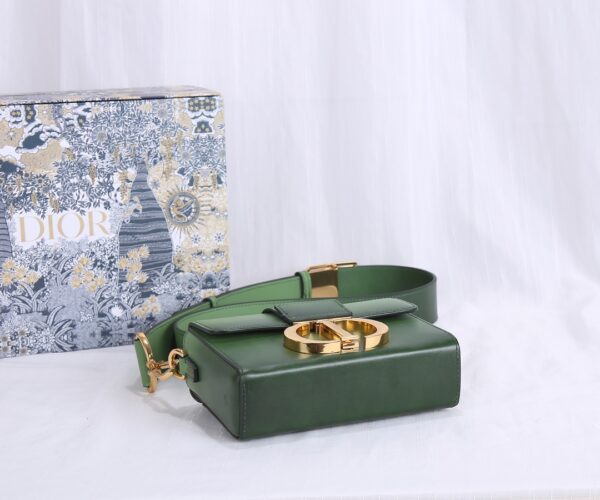 Di0r 30 Montaigne Small Gradient Color Box Bag -  Green 74889 - Image 2