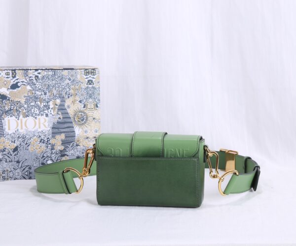 Di0r 30 Montaigne Small Gradient Color Box Bag -  Green 74889 - Image 5