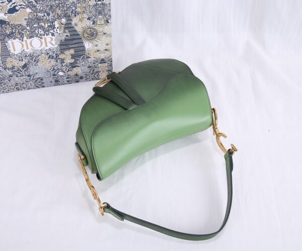 Dior Hot Top Saddle Bag - Green 36494 - Image 4
