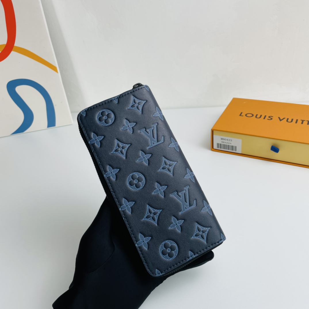 Louis Vuitton Monogram Zippy Vertical Wallet 99496 - Image 5