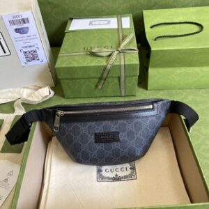 Gucci GG Meo Vintage Mini Belt Bag - Black 93413