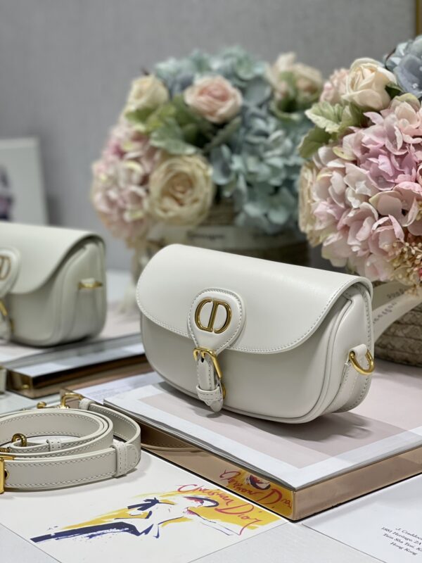 Dior Bobby East-West Handbag - White 78806 - Image 2