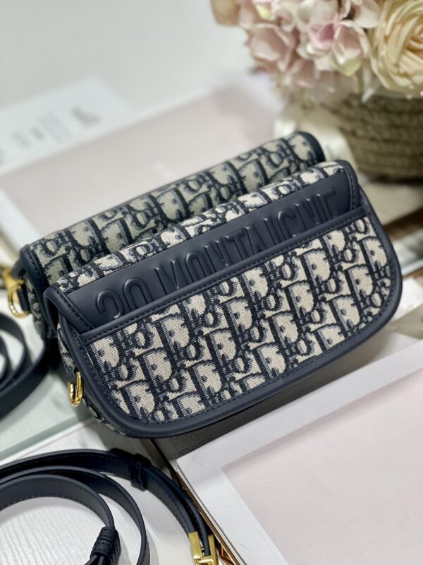 Dior Bobby East-West Handbag - Black/White 58608 - Image 5
