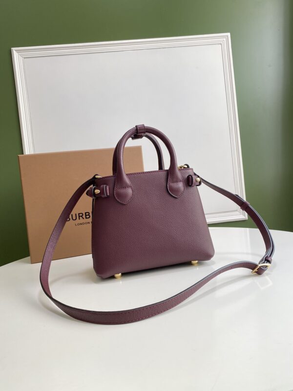Burberry Banner Small Handbag - Purple 34726 - Image 5