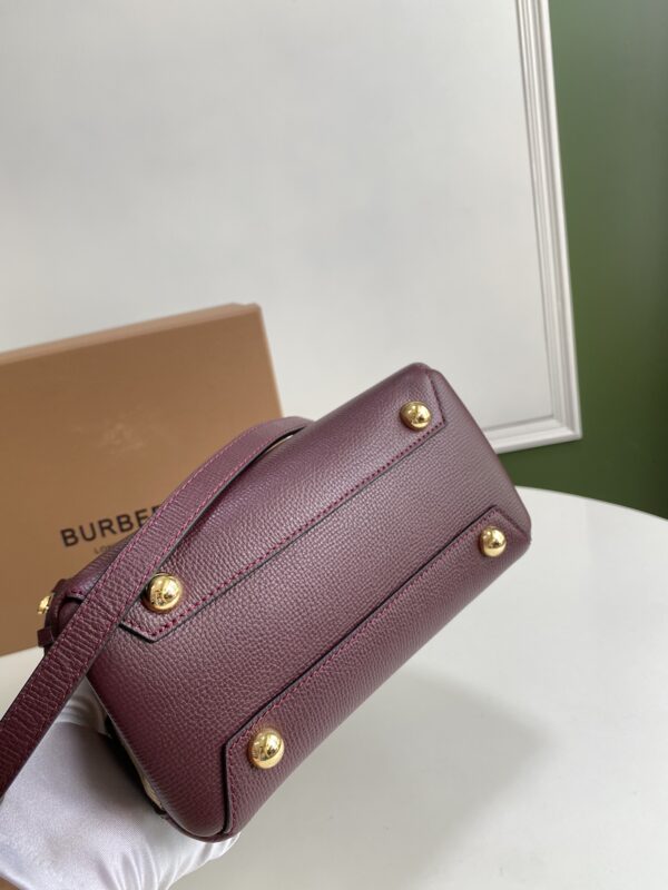 Burberry Banner Small Handbag - Purple 34726 - Image 3