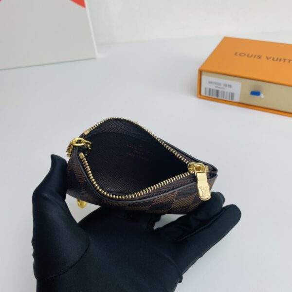 Louis Vuitton Damier Canvas Pouch - Black/Brown 31096 - Image 2