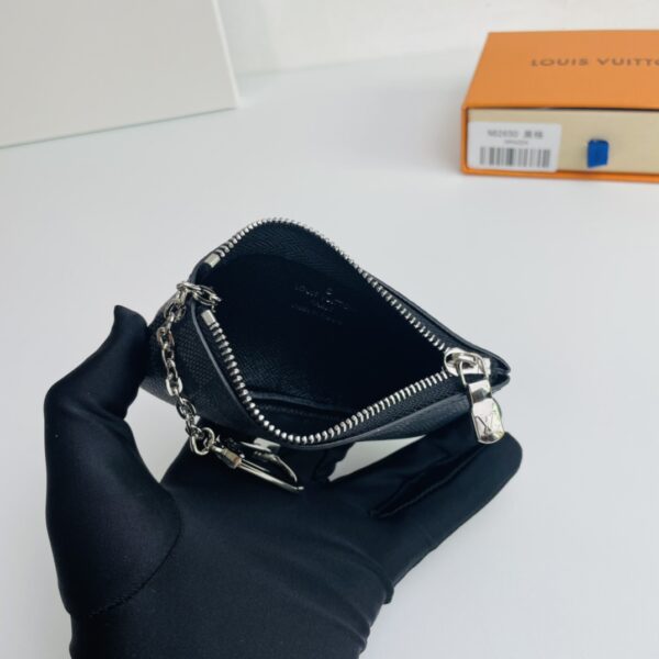 Louis Vuitton Damier Canvas Pouch - Black/Gray 95041 - Image 2