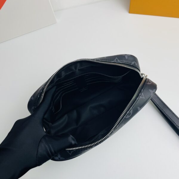 Louis Vuitton Damier Graphite Kasai Clutch - Black 91352 - Image 2