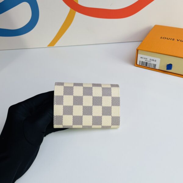 Louis Vuitton Envelope Coin Purse - White 24704 - Image 5