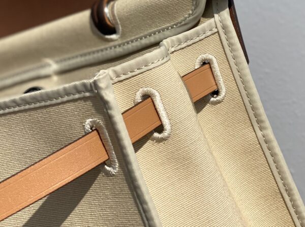 Hermes Cloth Herbag Handbag - SKin 72778 - Image 2