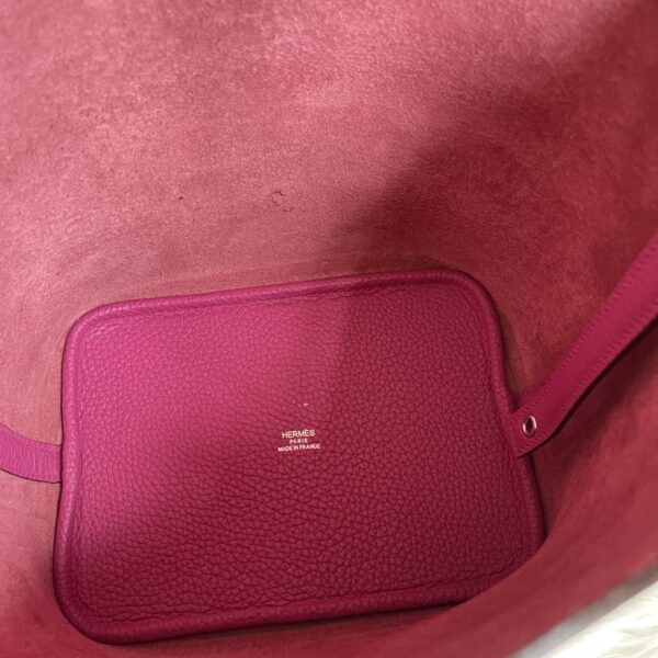 Hermes Picotin 18 Vegetable Basket Handbag - Rose Purple 52403 - Image 3
