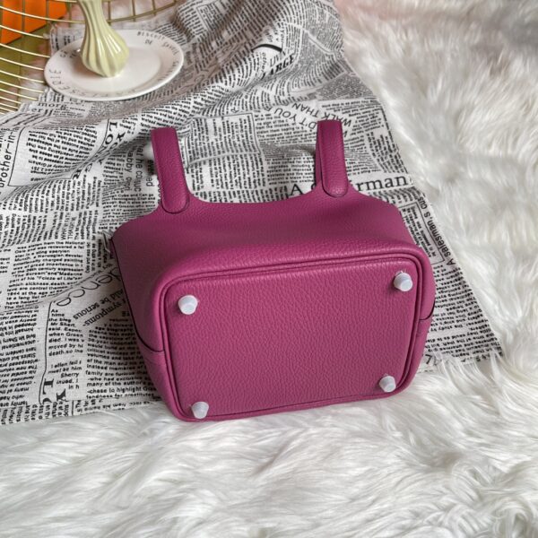 Hermes Picotin 18 Vegetable Basket Handbag - Rose Purple 52403 - Image 2