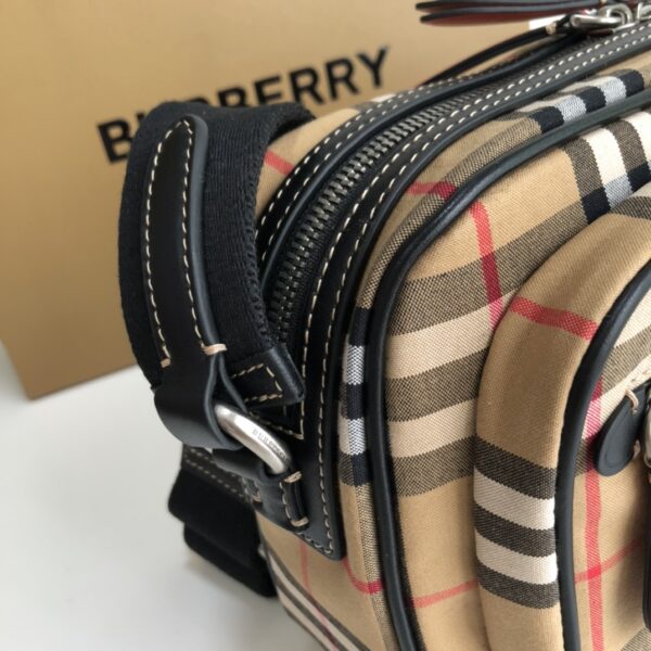 Burberry Bjiachunyuan Vintage Check Pattern Bag 69019 - Image 4