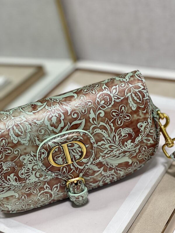 Dior Bobby East-West Handbag - Blue Print 37458 - Image 5