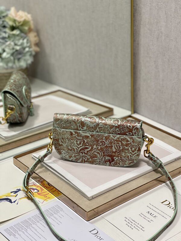 Dior Bobby East-West Handbag - Blue Print 37458 - Image 4