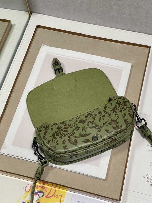 Dior Bobby East-West Handbag - Green Print 44307 - Image 4