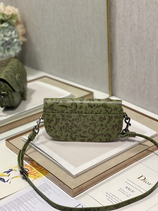 Dior Bobby East-West Handbag - Green Print 44307 - Image 5