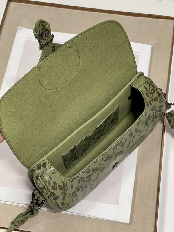 Dior Bobby East-West Handbag - Green Print 44307 - Image 3