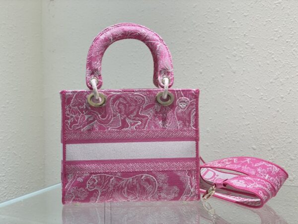 Dior Lady D-Lite Bag - Pink 40664 - Image 4