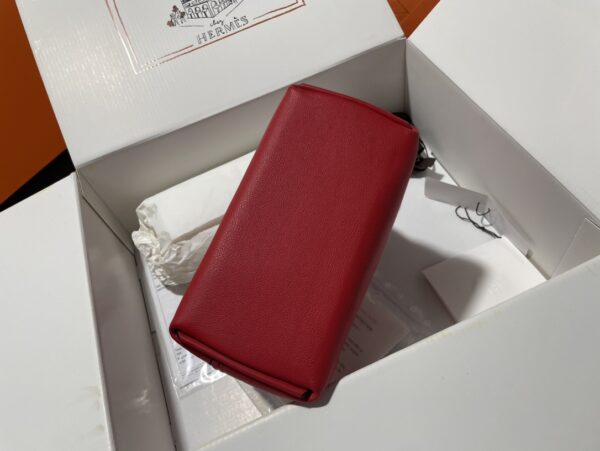 Hermes Mini2424 Handbag - Red 48186 - Image 4