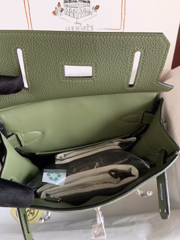 Hermes HAC A DOS Handbag – Green 98042 - Image 3