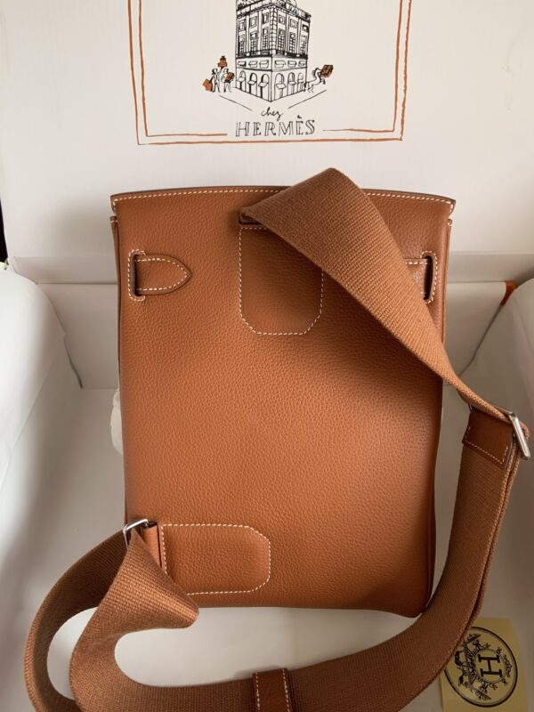 Hermes HAC A DOS Handbag – Brown 70610 - Image 5