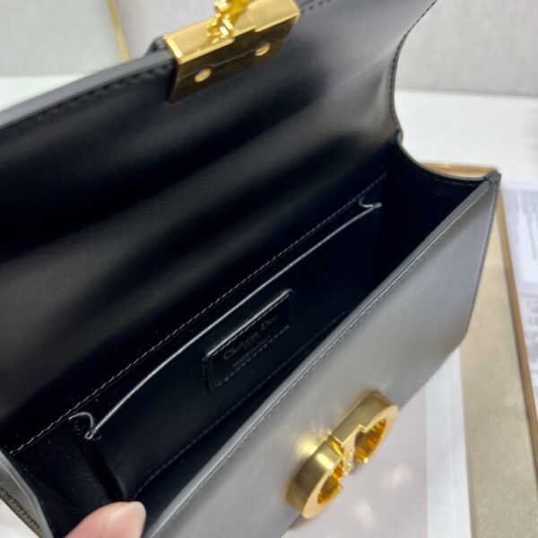 Dior 30 Montaigne East-West Chain Handbag - Black 72233 - Image 2