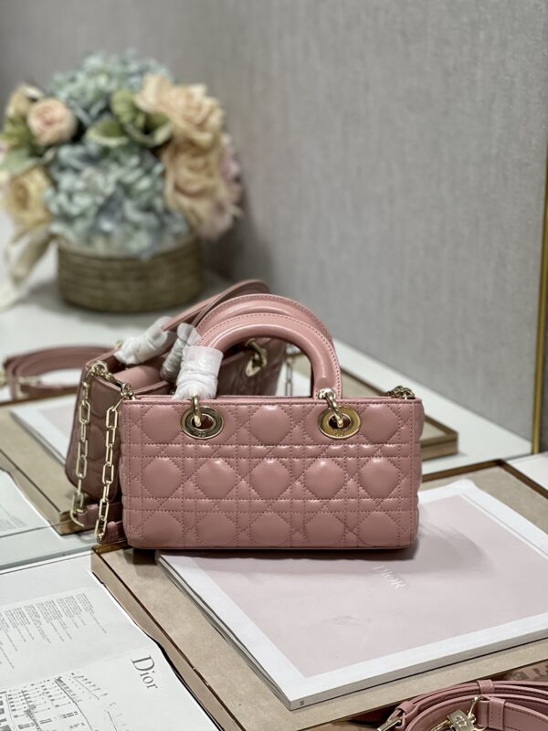 Dior Medium Horizontal Diana Bag - Pink 87181 - Image 2