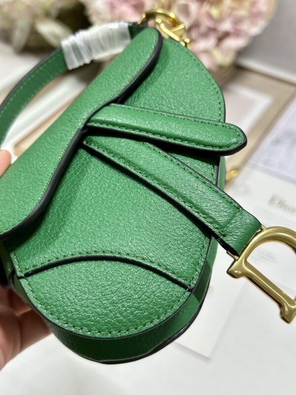 Dior Super Mini Saddle Bag - Green 12540 - Image 2
