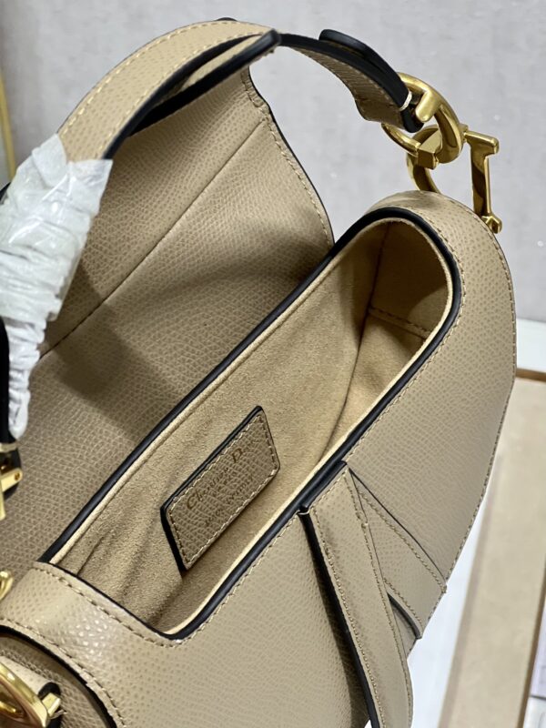 Dior Small Saddle Handbag - Hazelnut 48661 - Image 3