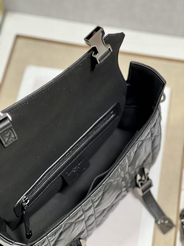 Dior Cannage Body Messenger Bag - Black 51885 - Image 4