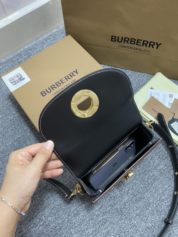 Burberry 'ELIZABETH' Mini Crossbody Bag - Brown 15534 - Image 2