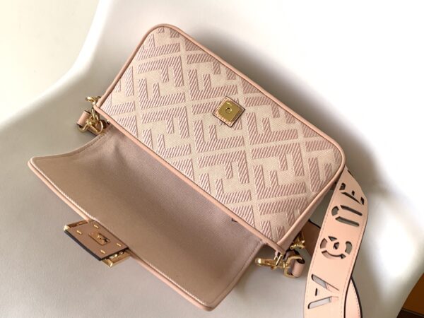 Fendi Baguette Classic Medium Handbag - Pink 92130 - Image 2