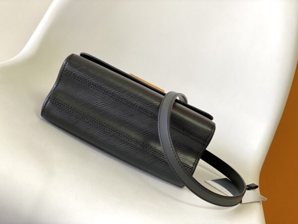 Louis Vuitton Twist Medium Handbag – Black 72585 - Image 4